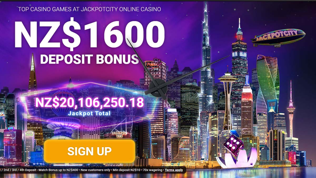 Jackpot City NZ The Most Popular Online Casino In New Zealand