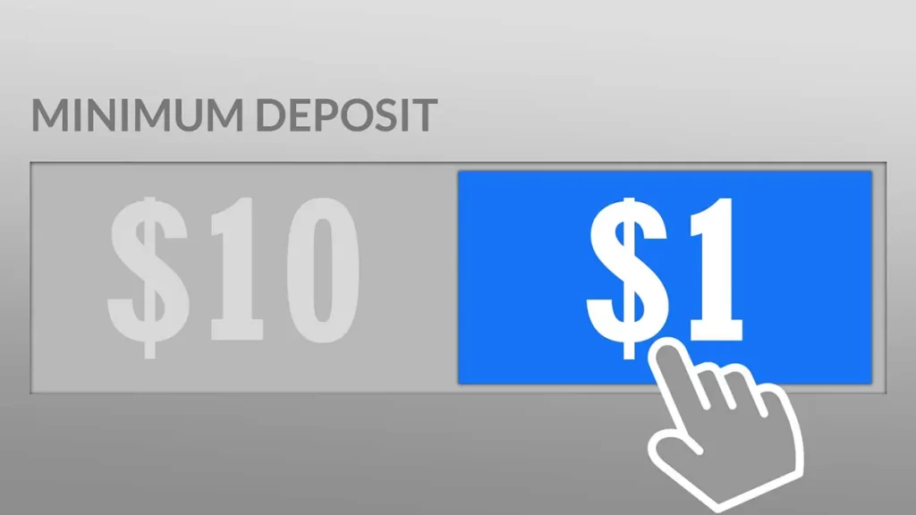 minimum deposit casino choice $1 or $10